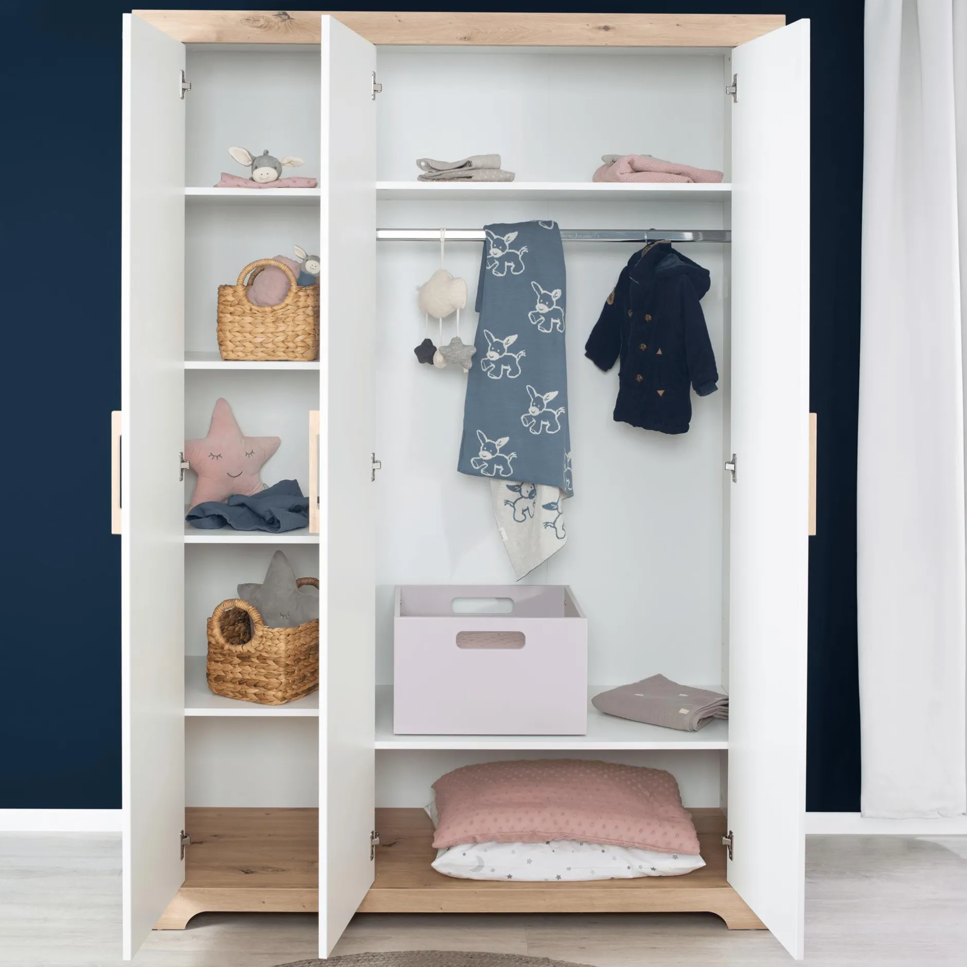 roba 3-türiger Kleiderschrank Milan* Kleiderschränke