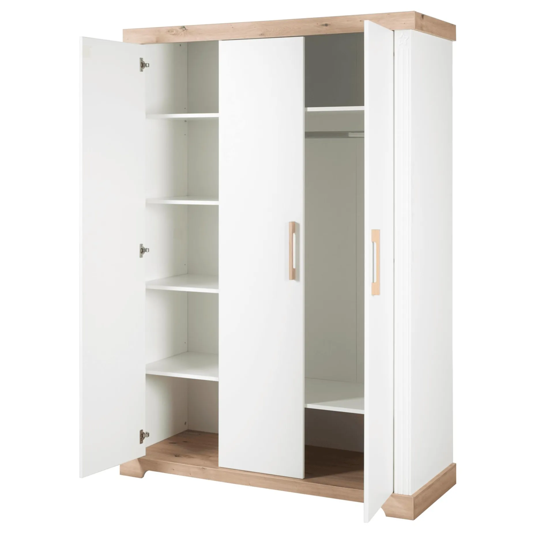 roba 3-türiger Kleiderschrank Milan* Kleiderschränke