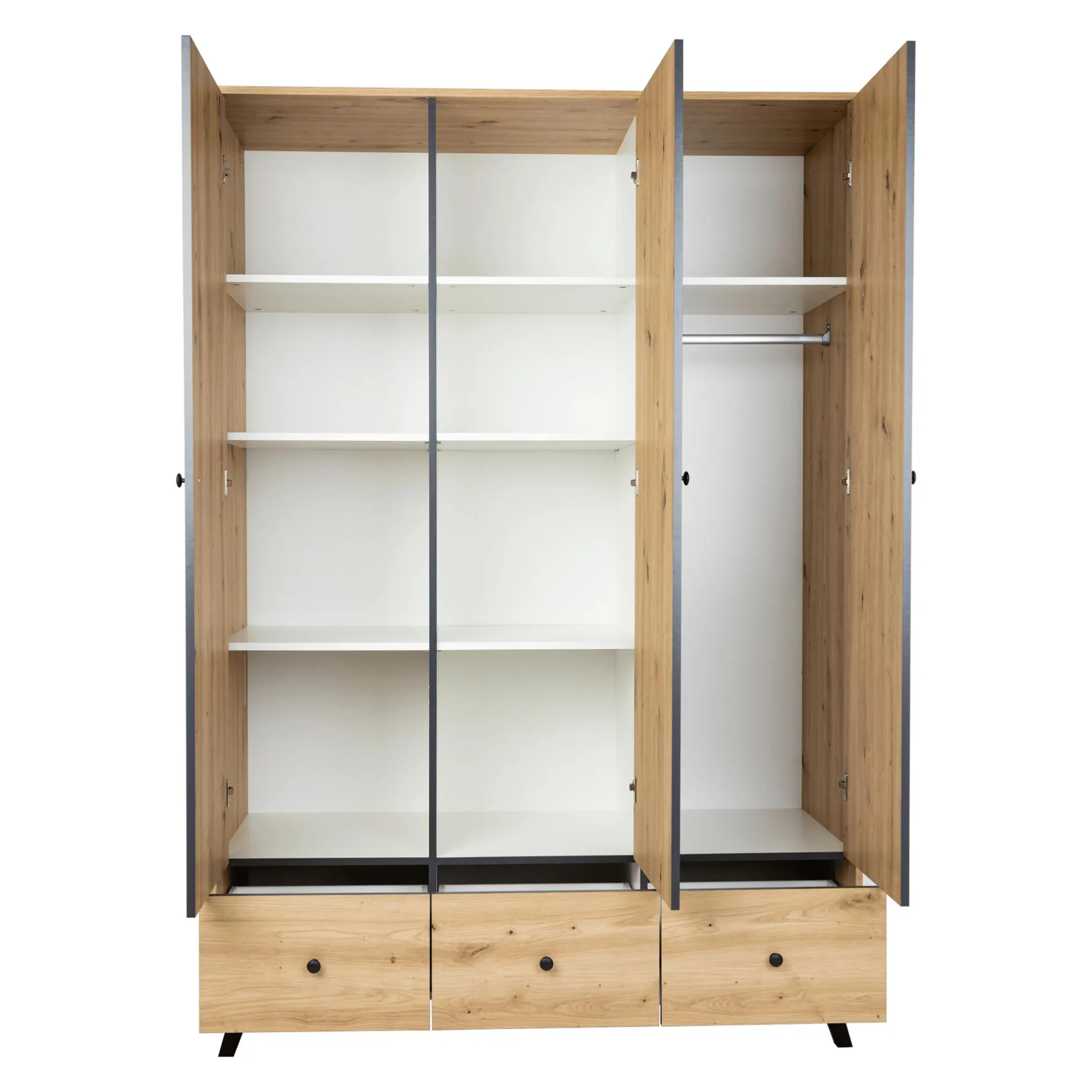 Arthur Berndt 3-türiger Kleiderschrank Niklas* Kleiderschränke