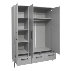 Mu00e4usbacher 3-türiger Kleiderschrank Olaf* Kleiderschränke