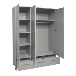 Mu00e4usbacher 3-türiger Kleiderschrank Olivia* Kleiderschränke