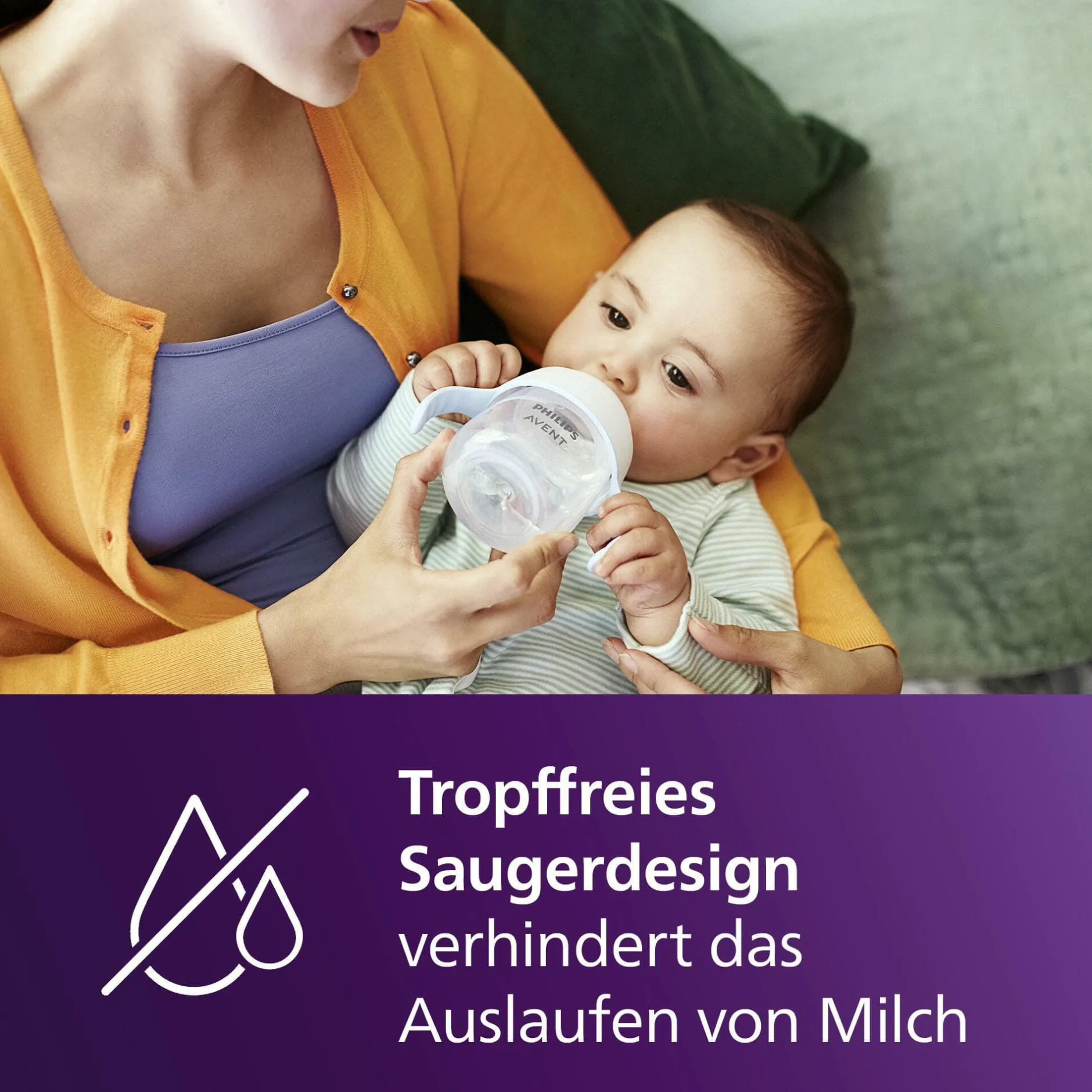PHILIPS AVENT Trinklernbecher Natural Response SCF263/61* Flaschen & Sauger