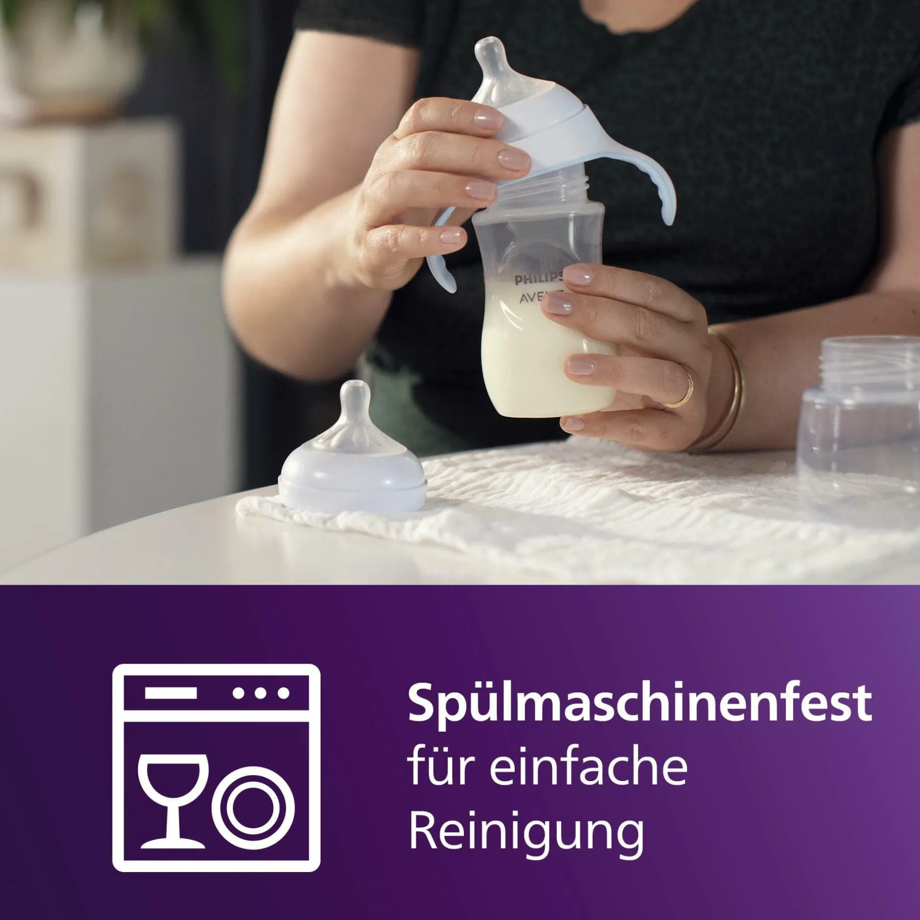 PHILIPS AVENT Trinklernbecher Natural Response SCF263/61* Flaschen & Sauger