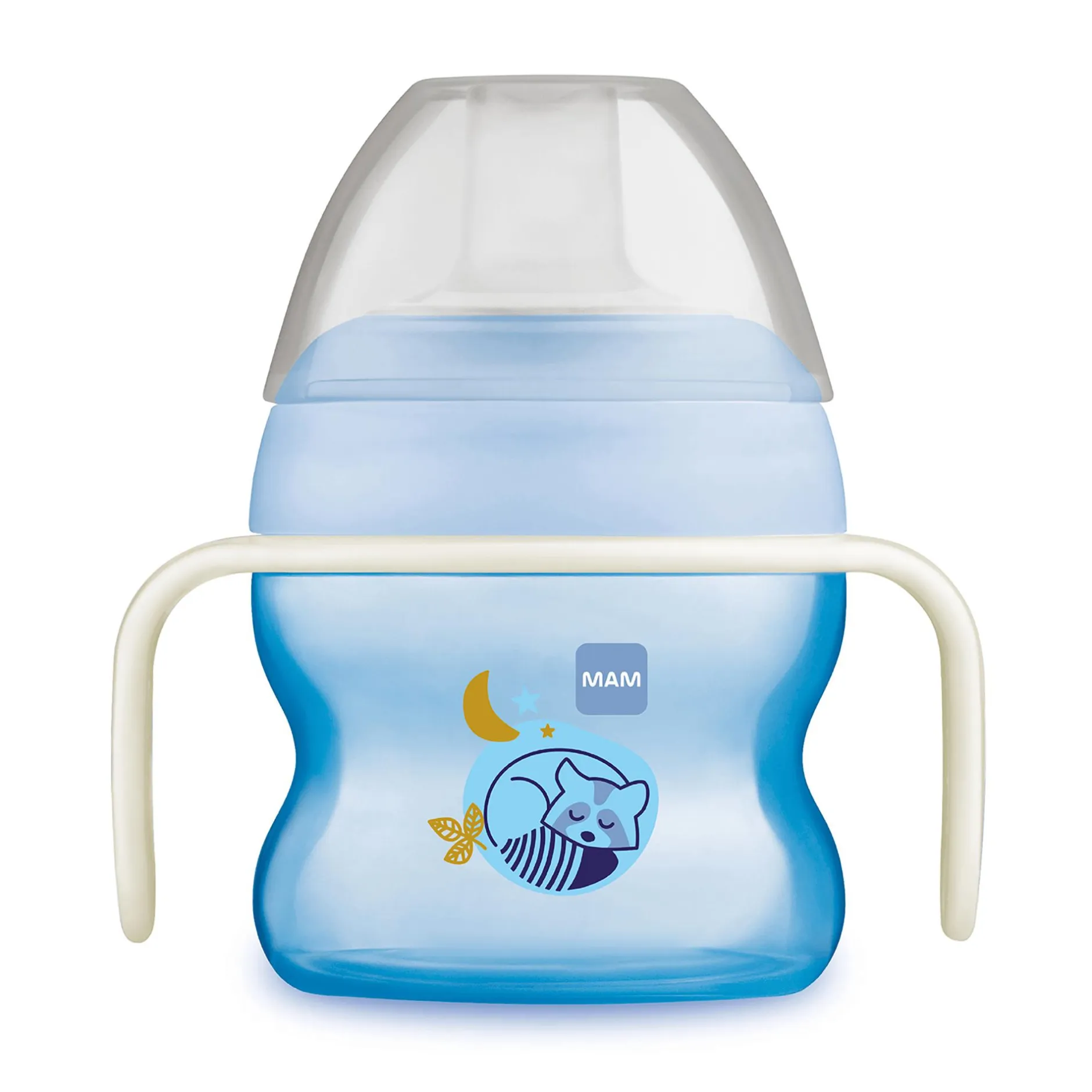 MAM Trinklernbecher Starter Cup Night Waschbär 150ml* Flaschen & Sauger
