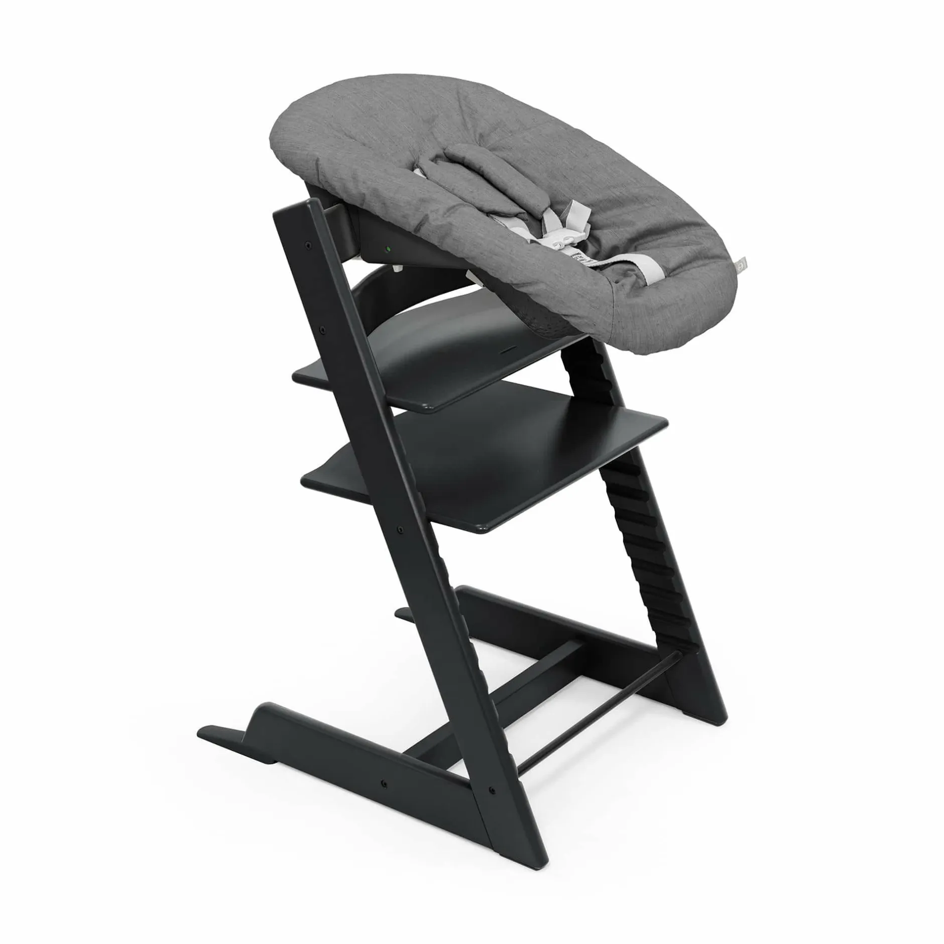 STOKKE Trio Set Tripp Trapp® Buche Black* Treppenhochstühle