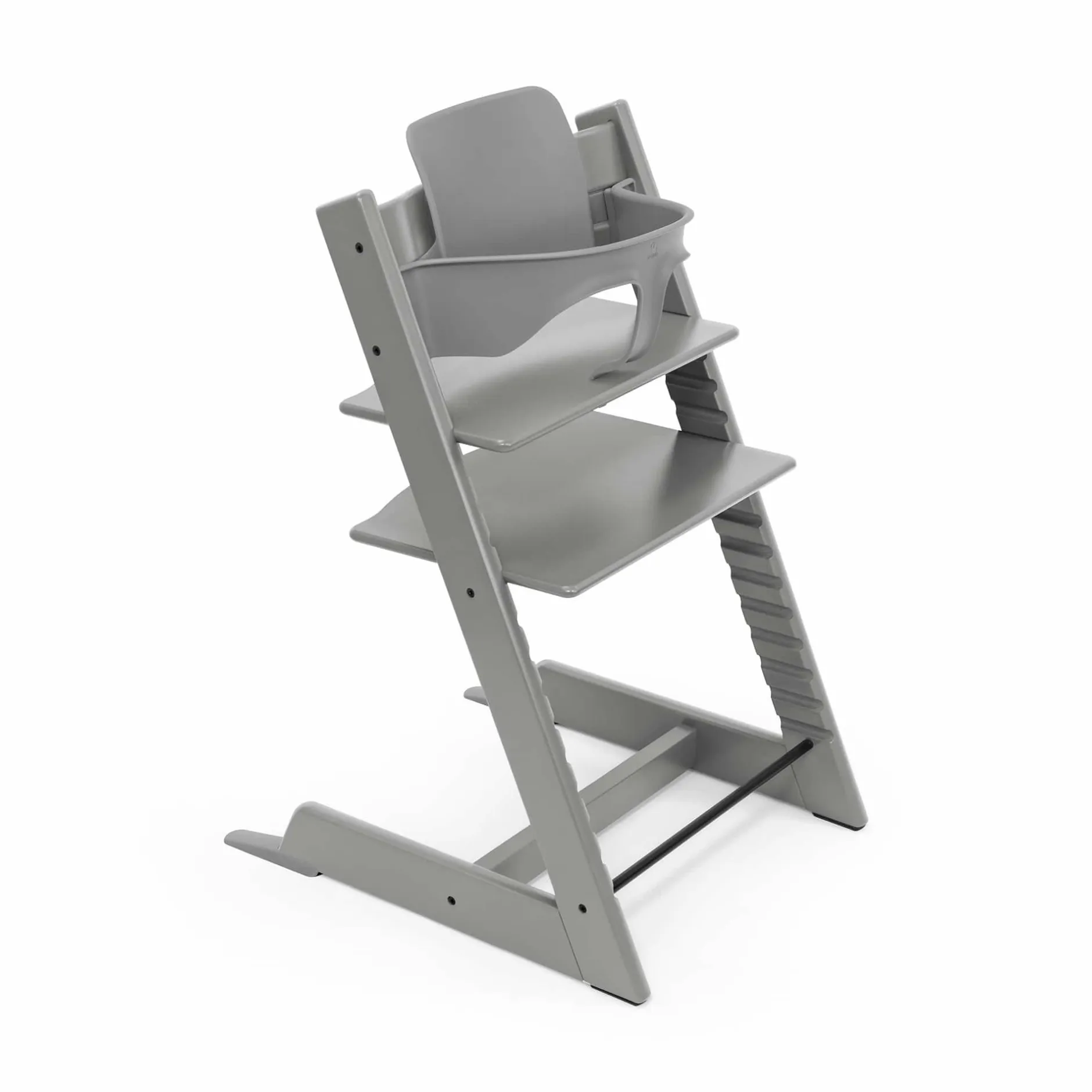 STOKKE Trio Set Tripp Trapp® Buche Storm Grey* Treppenhochstühle