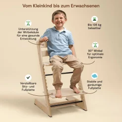 STOKKE Trio Set Tripp Trapp® Buche White* Treppenhochstühle