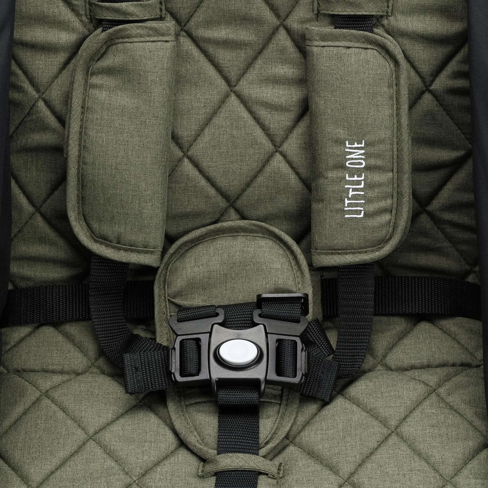 LITTLE ONE Trip Plus Green Melange*Kinder Buggys