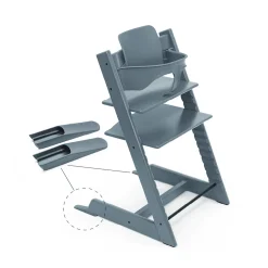 STOKKE Tripp Trapp® Baby Set² Fjord Blue* Hochstuhl Zubehör|Treppenhochstühle