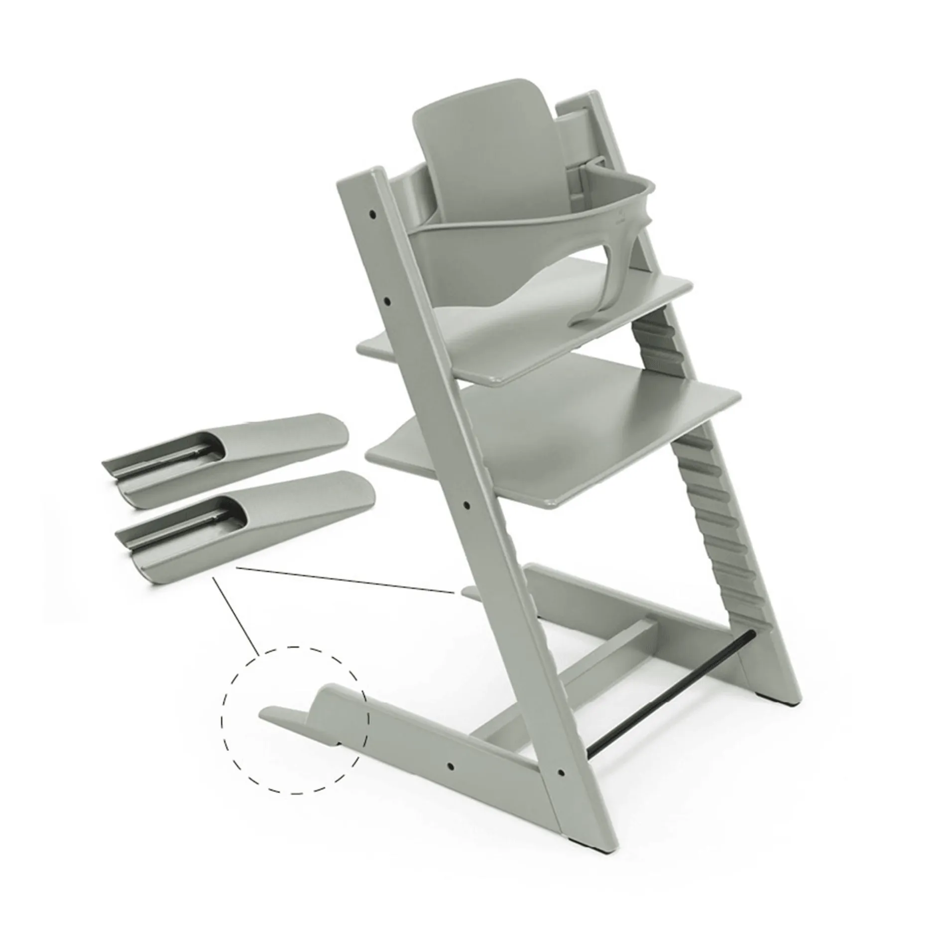 STOKKE Tripp Trapp® Baby Set² Glacier Green* Hochstuhl Zubehör