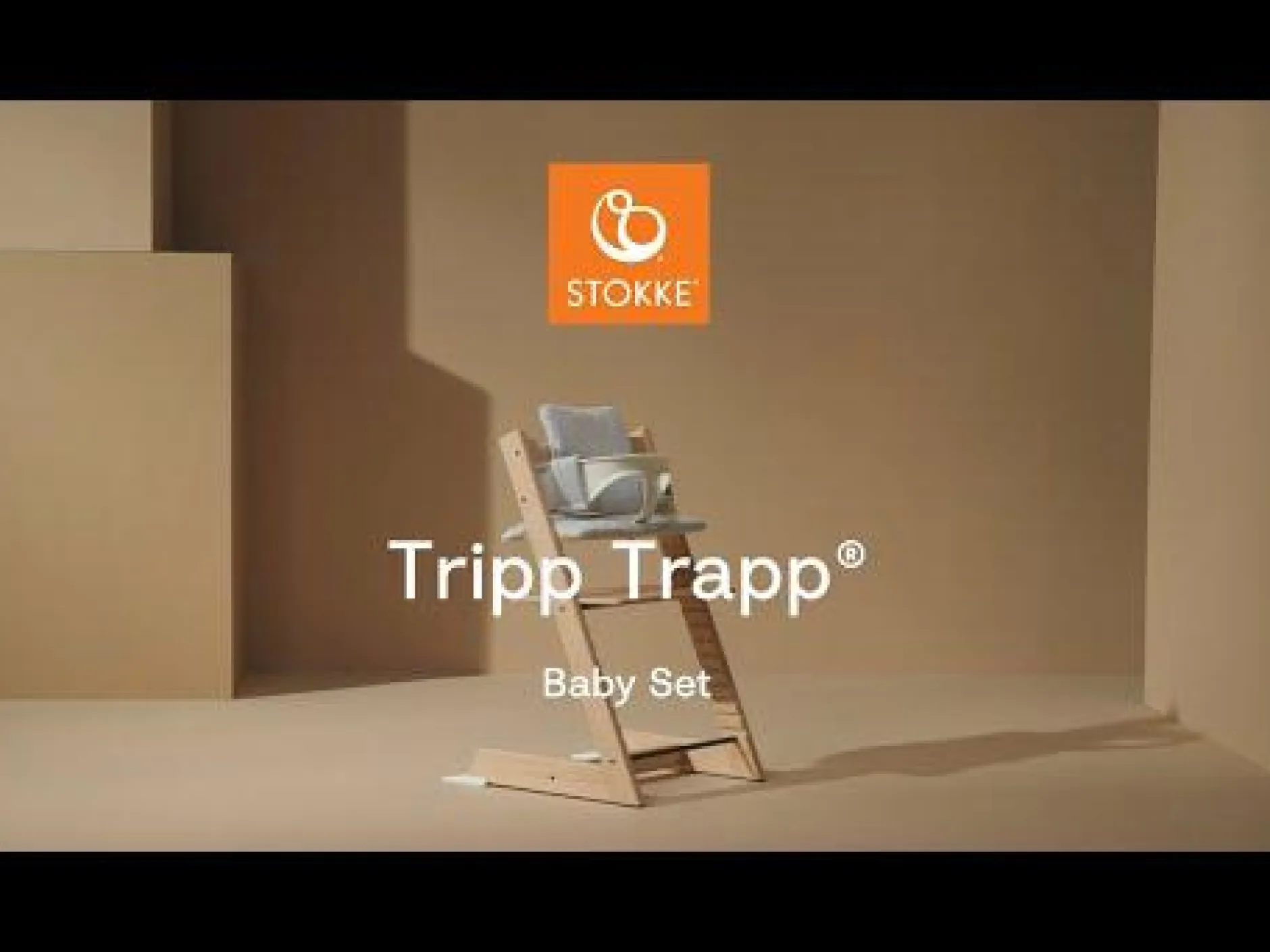 STOKKE Tripp Trapp® Baby Set² Storm Grey* Treppenhochstühle|Hochstuhl Zubehör