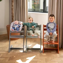 STOKKE Tripp Trapp® Buche Storm Grey* Treppenhochstühle