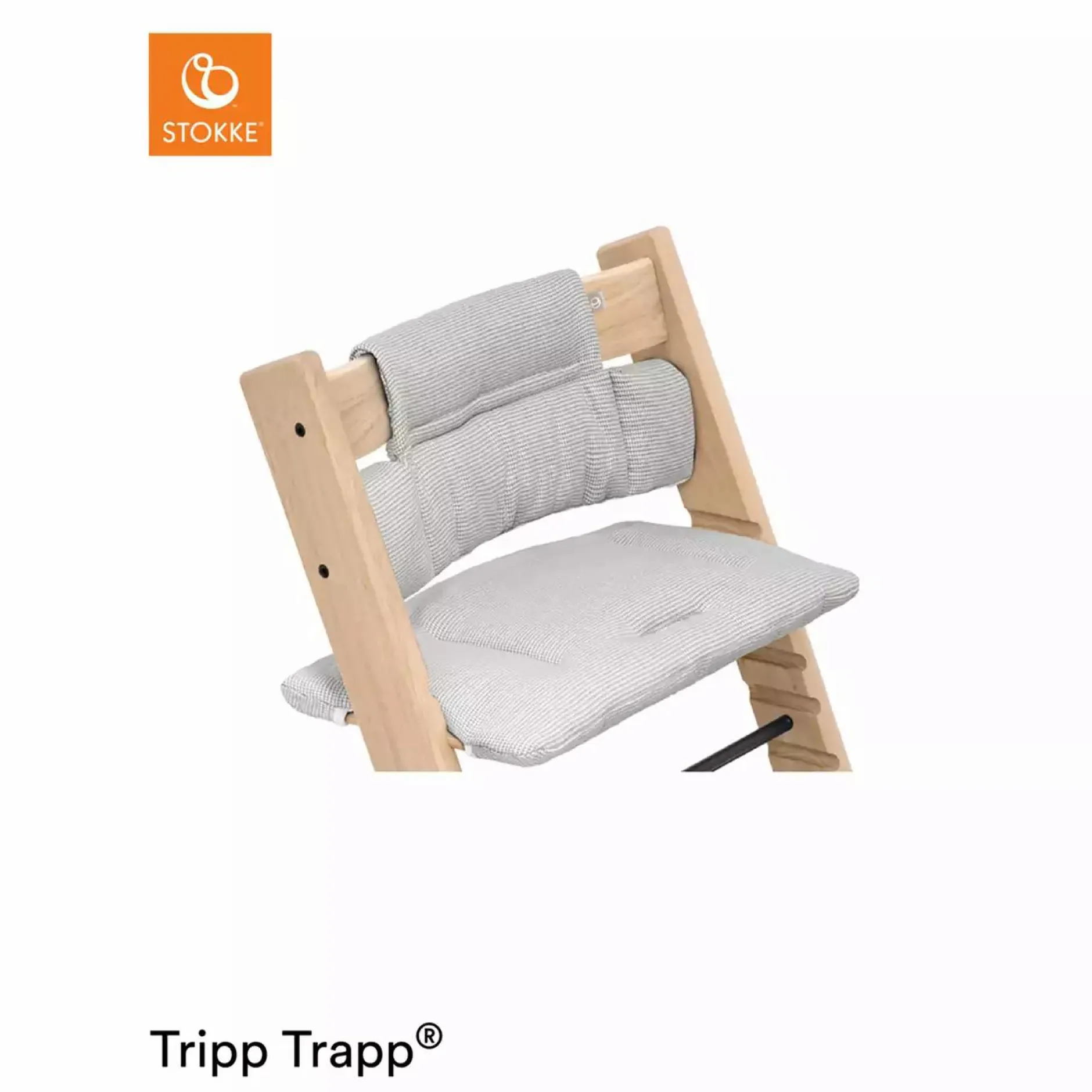 STOKKE Tripp Trapp® Classic Kissen Nordic Grey* Hochstuhl Zubehör