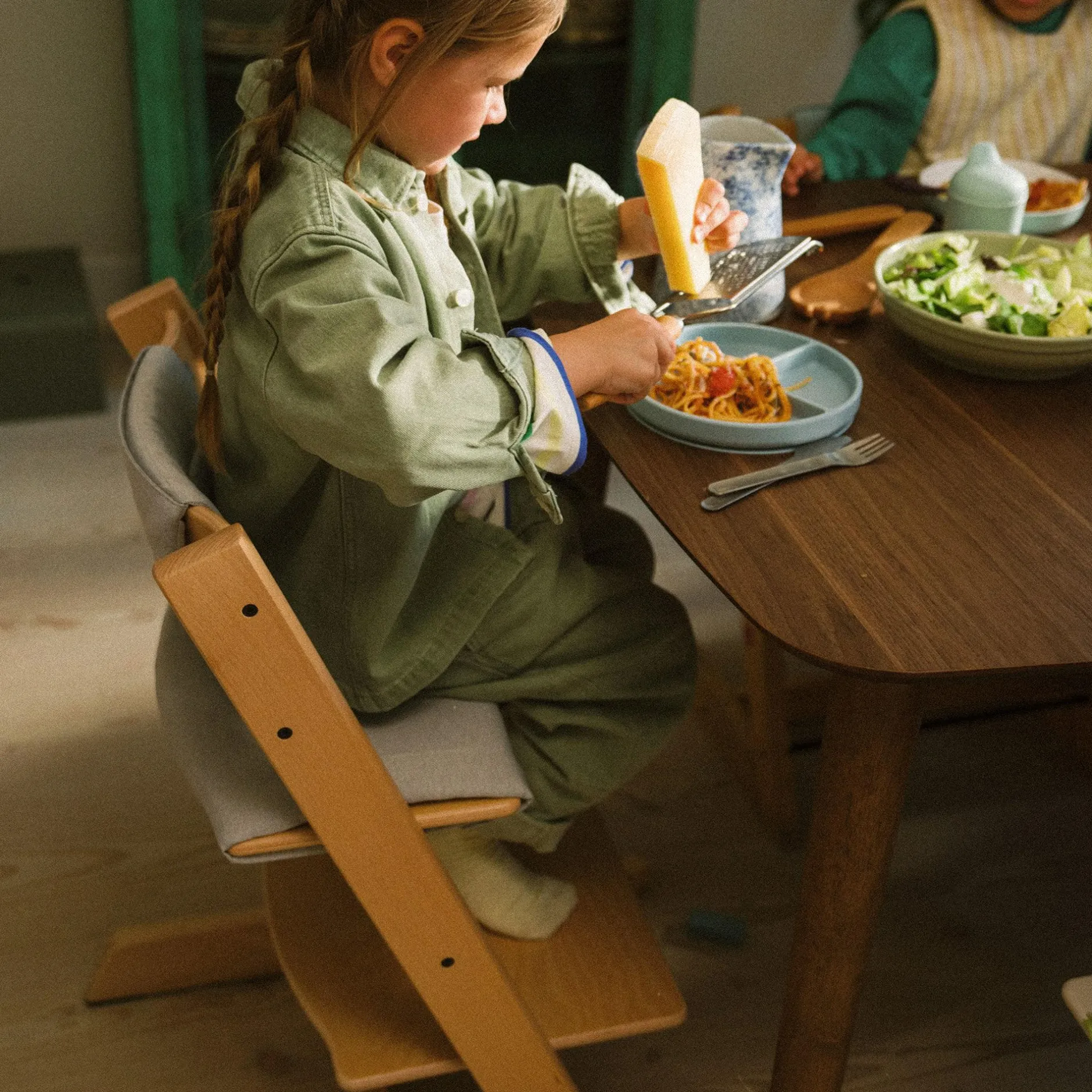 STOKKE Tripp Trapp® Kissen Anthrazit 2025* Hochstuhl Zubehör