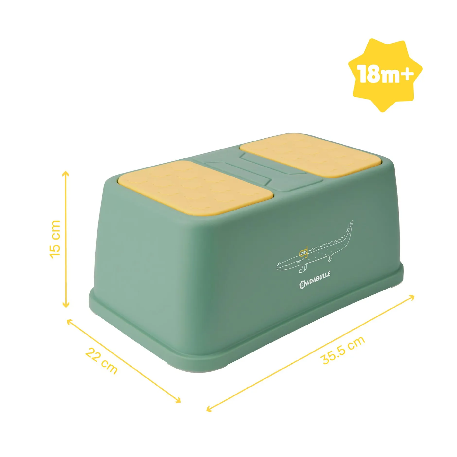 badabulle Tritthocker Krokodil* Tritthocker