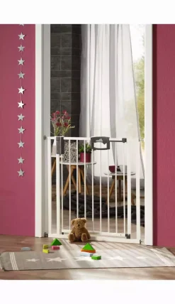 Geuther Türschutzgitter Easylock Plus 68 - 76 cm* Tür- & Treppenschutzgitter