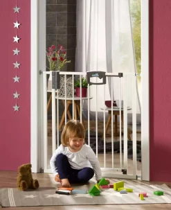 Geuther Türschutzgitter Easylock Plus 80,5 - 88,5 cm* Tür- & Treppenschutzgitter