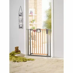 Geuther Türschutzgitter Easylock Wood Plus 80,5 - 88,5 cm* Tür- & Treppenschutzgitter