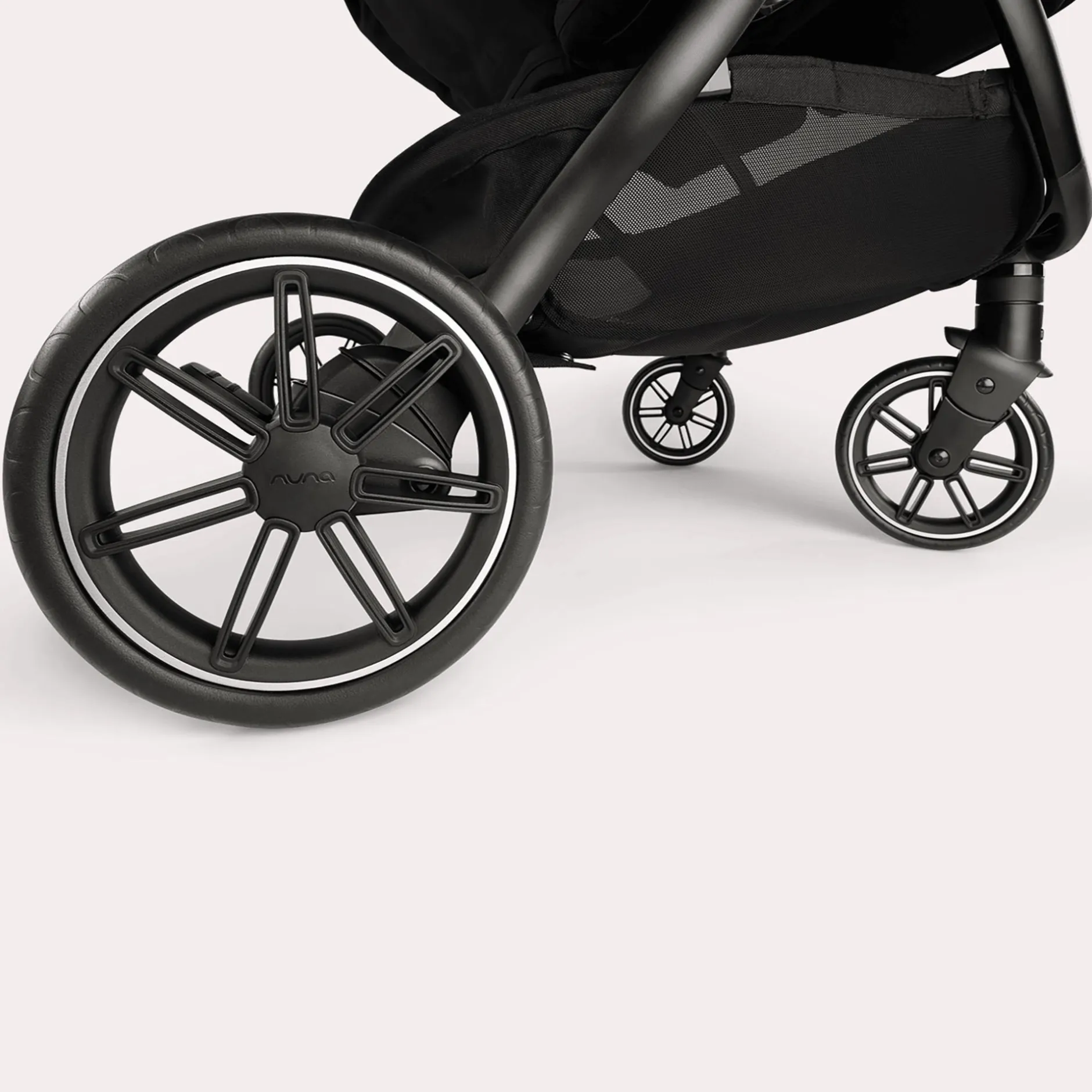 nuna TRVL dubl Caviar*Kinder Zwillingswagen & Geschwisterwagen