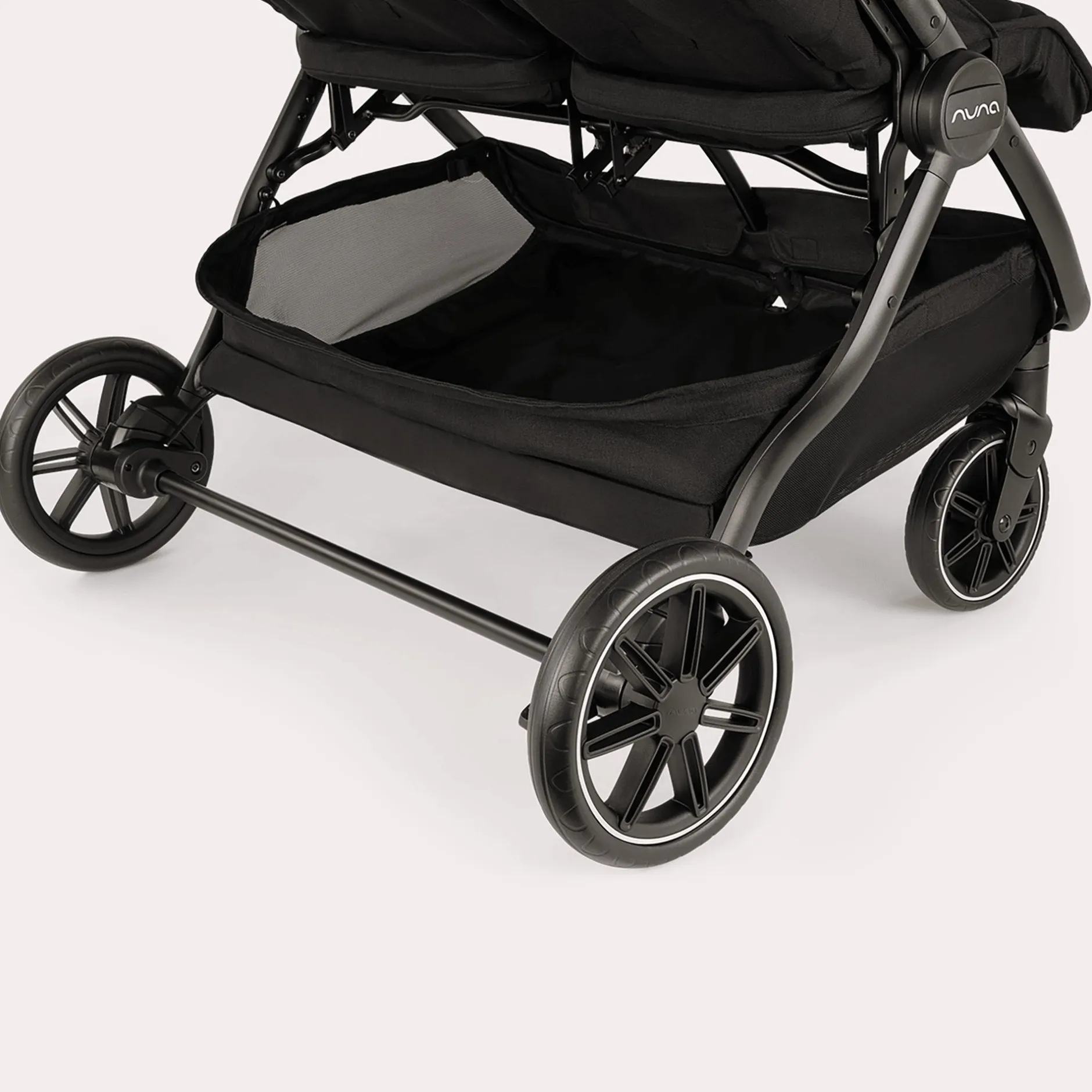 nuna TRVL dubl Caviar*Kinder Zwillingswagen & Geschwisterwagen