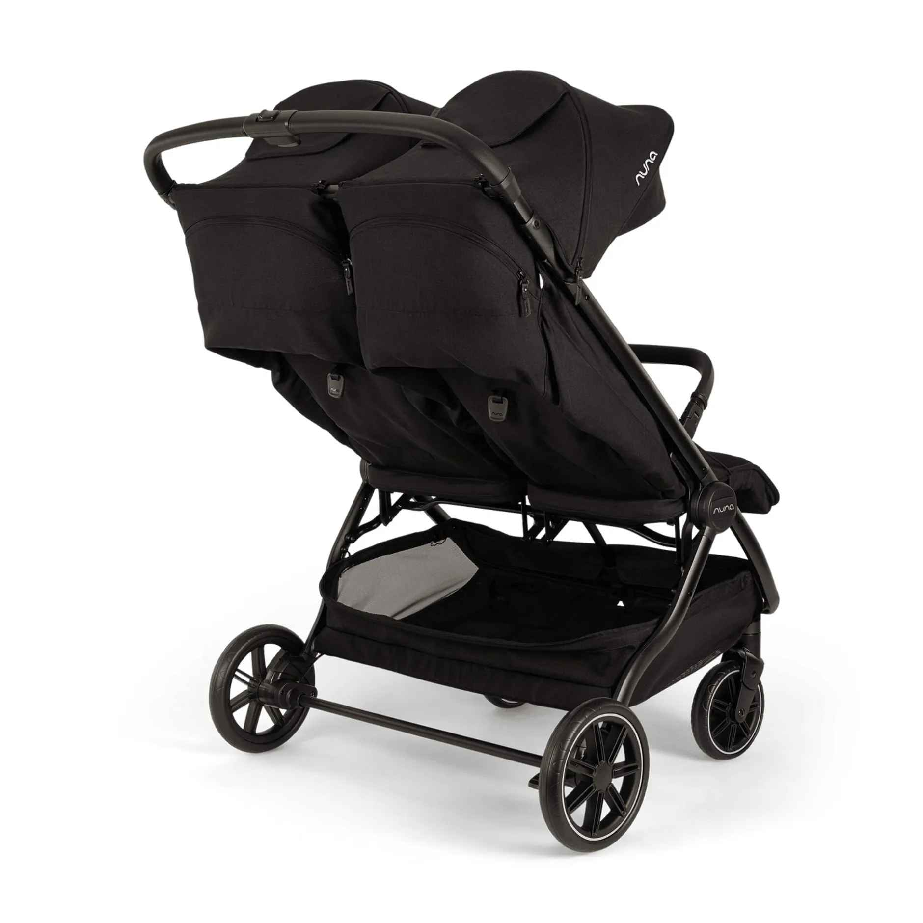 nuna TRVL dubl Caviar*Kinder Zwillingswagen & Geschwisterwagen
