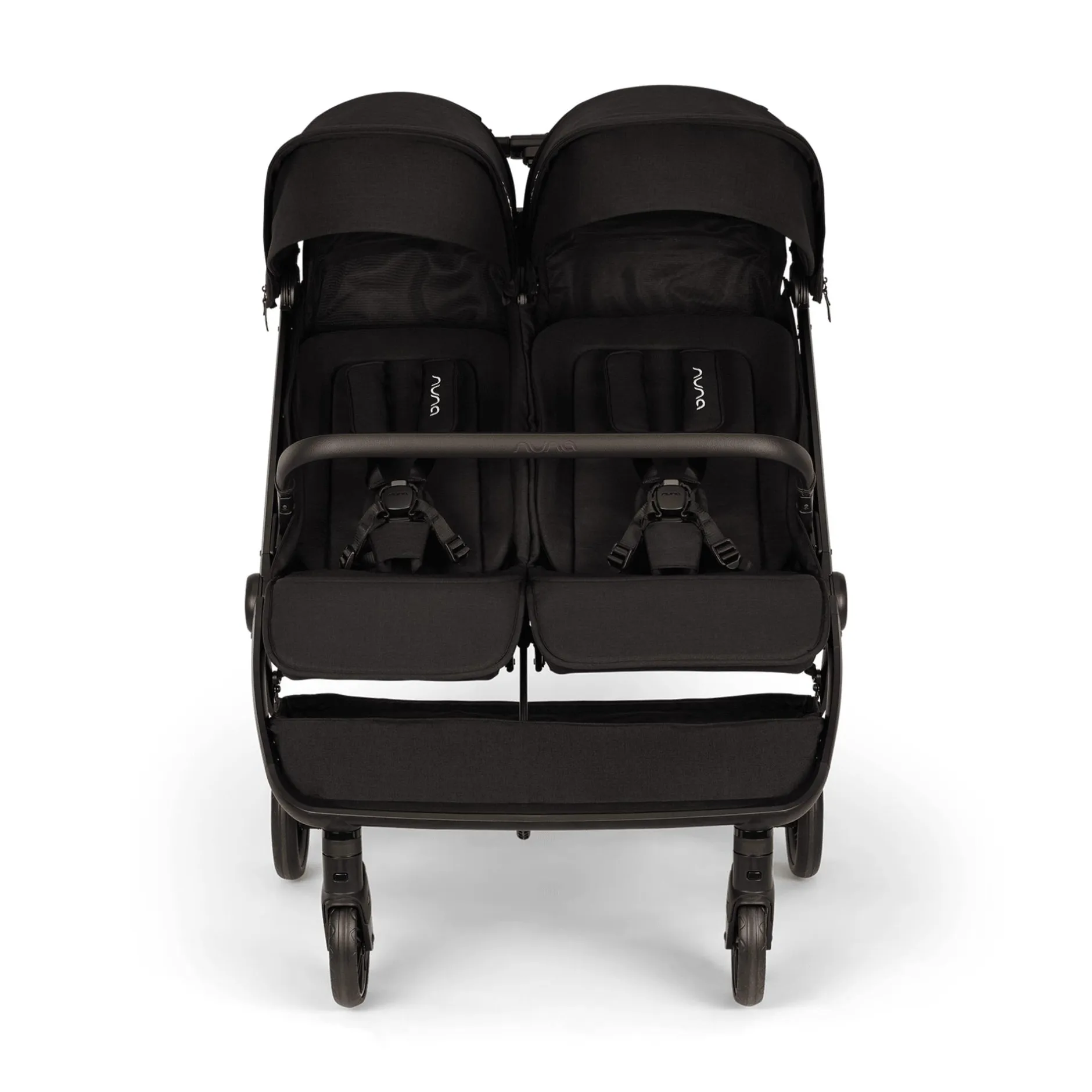 nuna TRVL dubl Caviar*Kinder Zwillingswagen & Geschwisterwagen