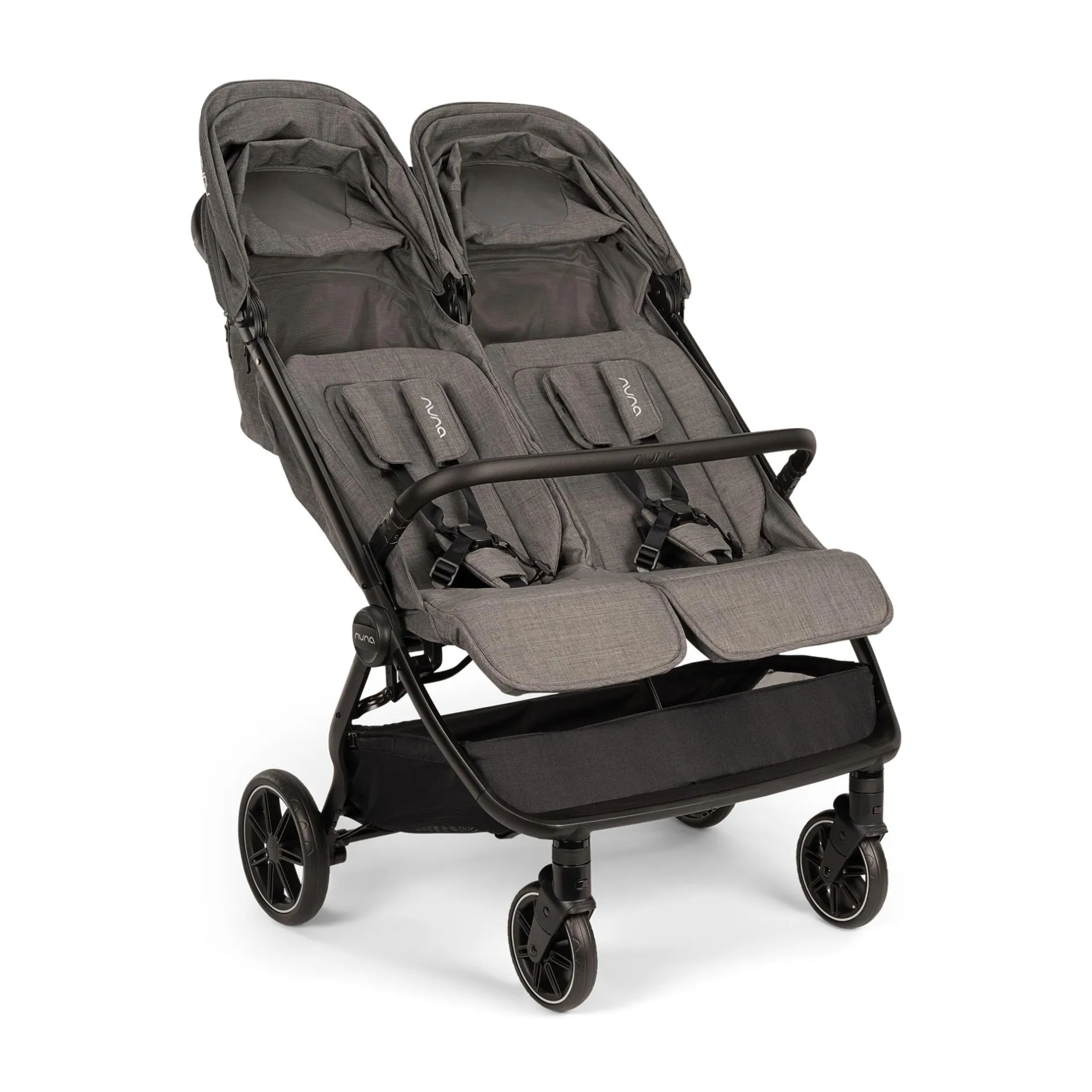 nuna TRVL dubl Thunder*Kinder Zwillingswagen & Geschwisterwagen