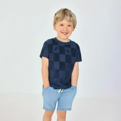 blue seven T-Shirt Karo* Oberteile