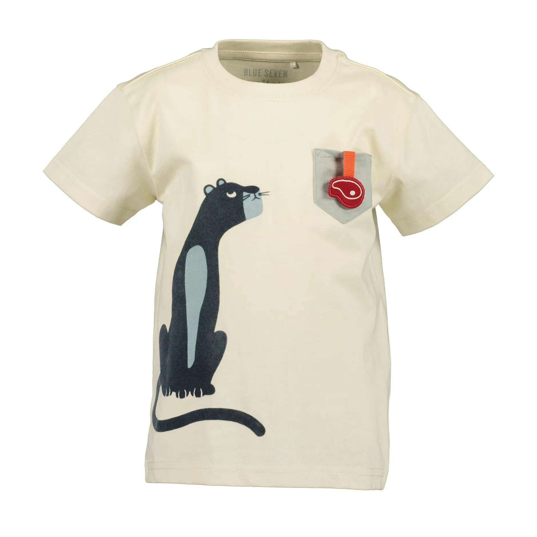 blue seven T-Shirt Panther* Oberteile