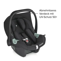 ABC DESIGN Tulip i-Size Black*Kinder Babyschalen 0-13 Kg, Gruppe 0+