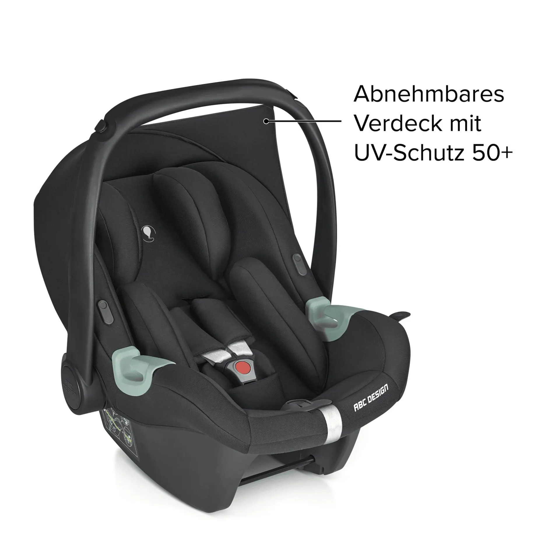 ABC DESIGN Tulip i-Size Black*Kinder Babyschalen 0-13 Kg, Gruppe 0+