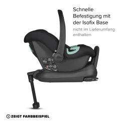 ABC DESIGN Tulip i-Size Graphite*Kinder Babyschalen 0-13 Kg, Gruppe 0+