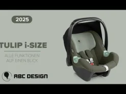 ABC DESIGN Tulip i-Size Pearl*Kinder Babyschalen 0-13 Kg, Gruppe 0+