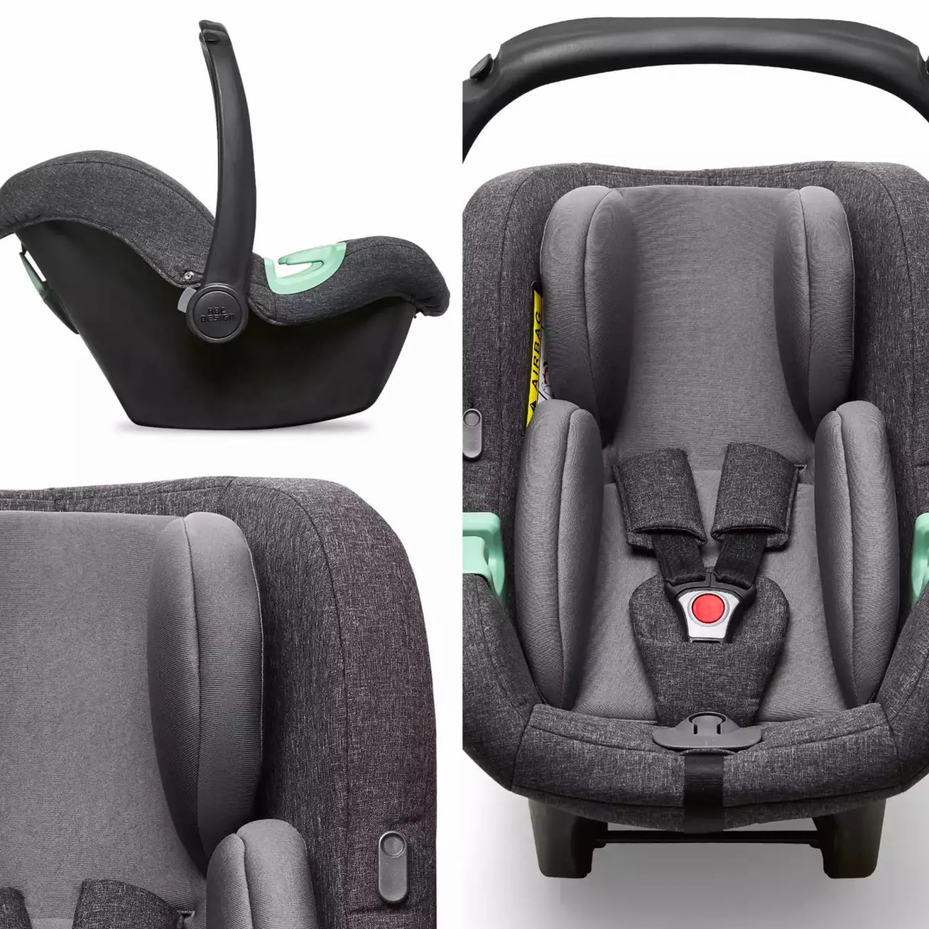 ABC DESIGN Tulip Street*Kinder Babyschalen 0-13 Kg, Gruppe 0+