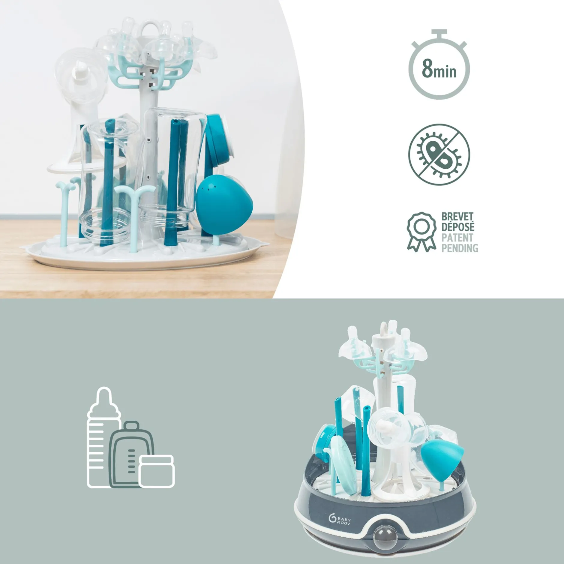 babymoov Turbo Dampfsterilisator Plus* Vaporisatoren