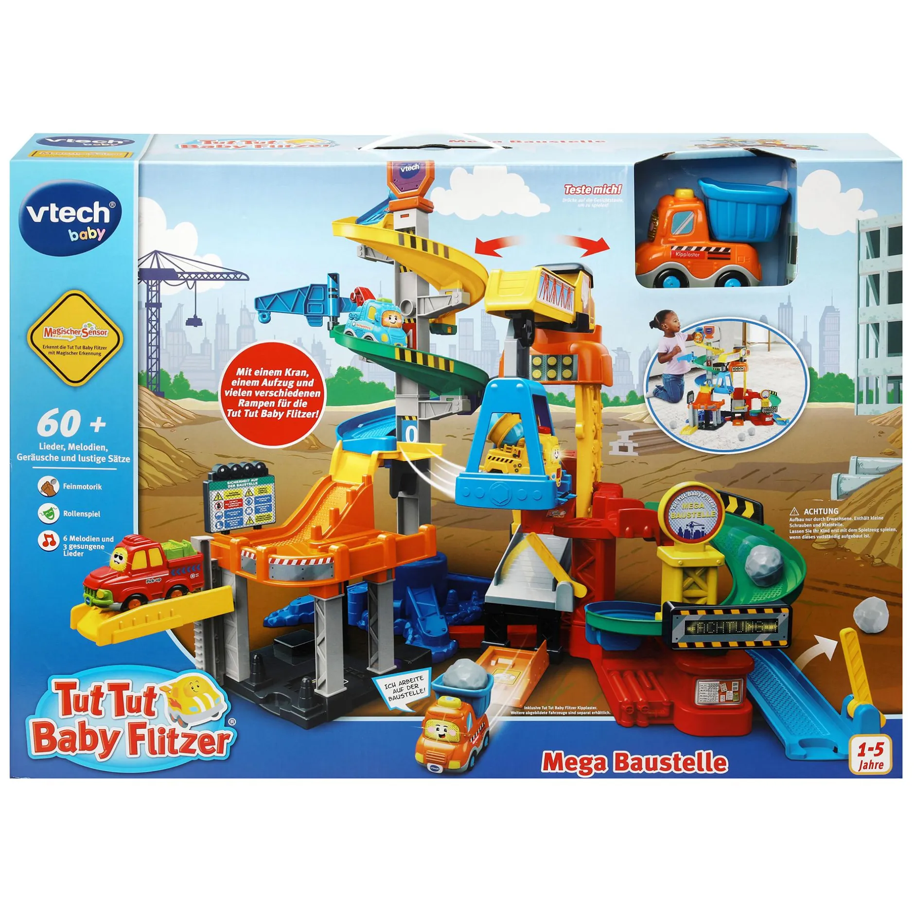 vtech Tut Tut Baby Flitzer - Mega Baustelle*Kinder Lernspielzeug
