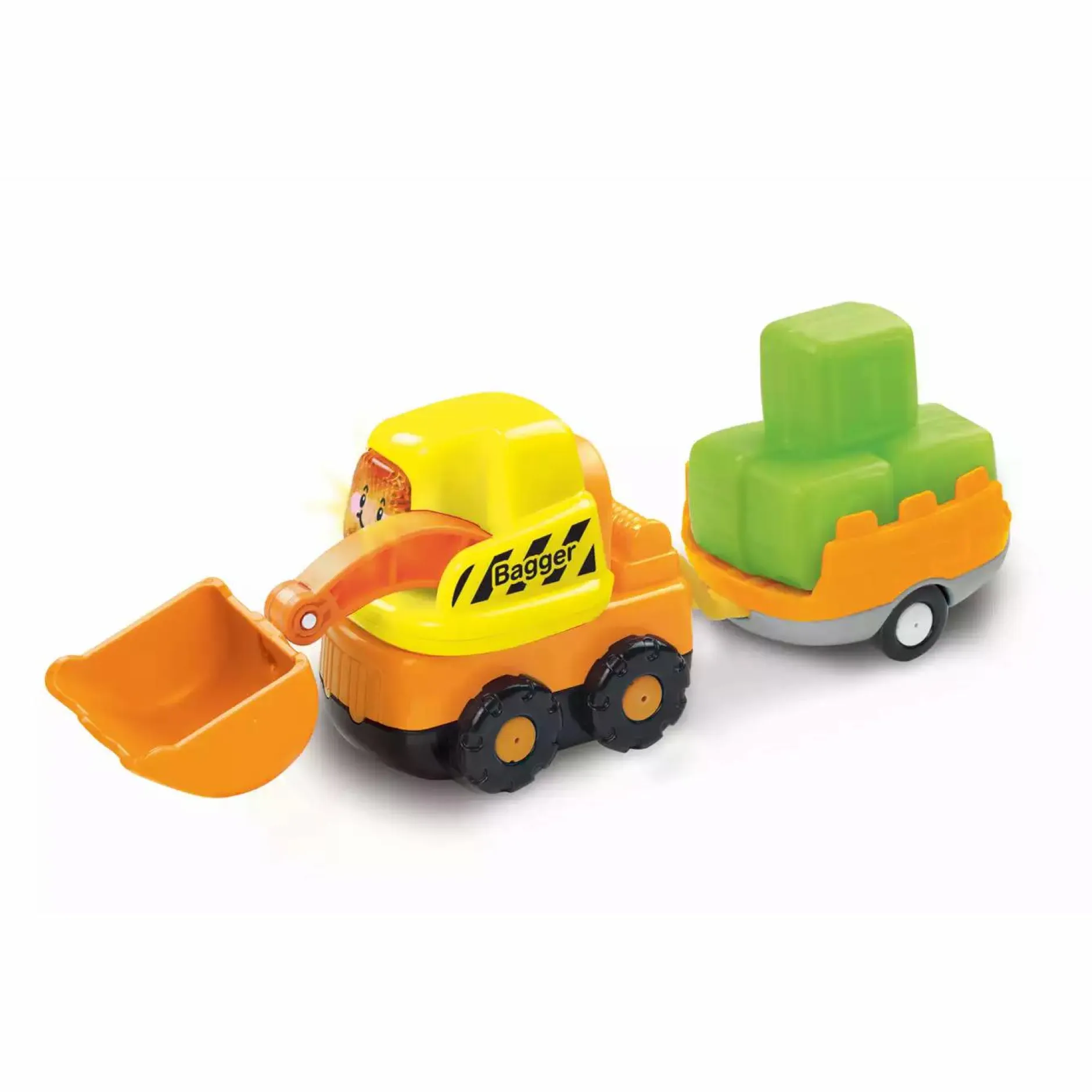 vtech Tut Tut Baby Flitzer Bagger und Anhänger*Kinder Lernspielzeug