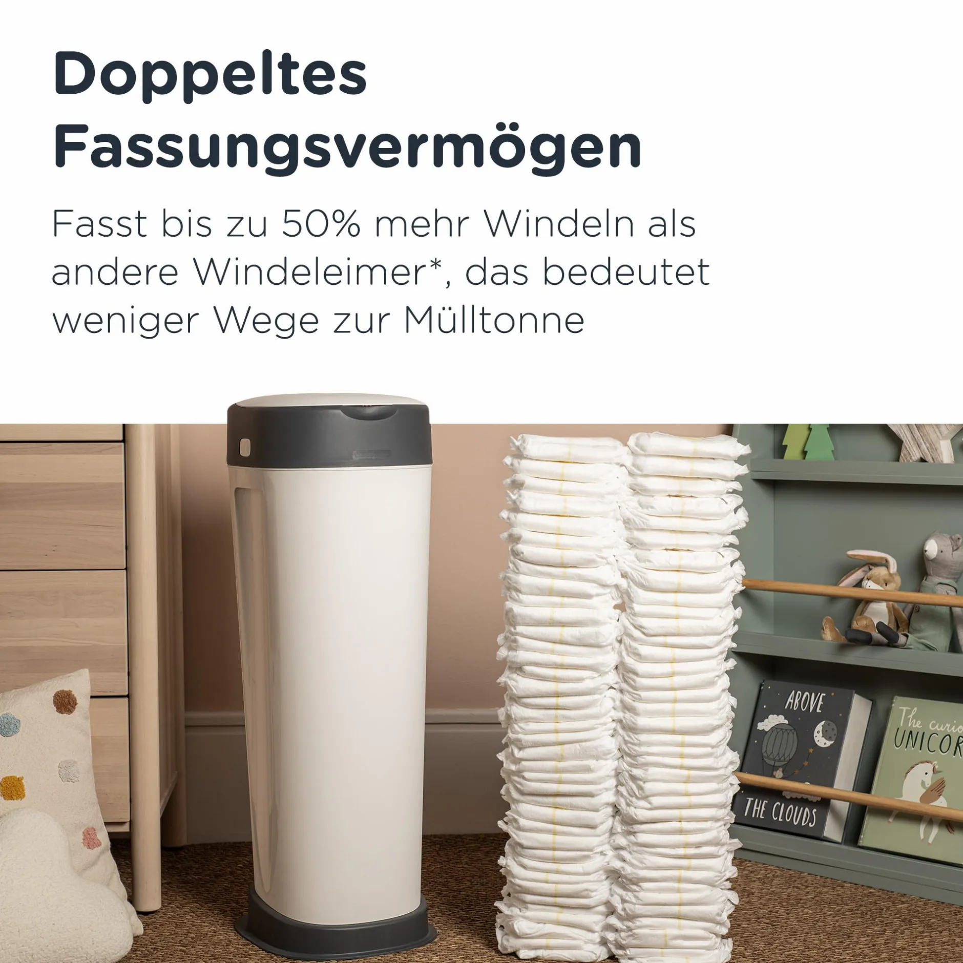 tommee tippee Twist & Click Windeleimer Sangenic XL* Windeleimer