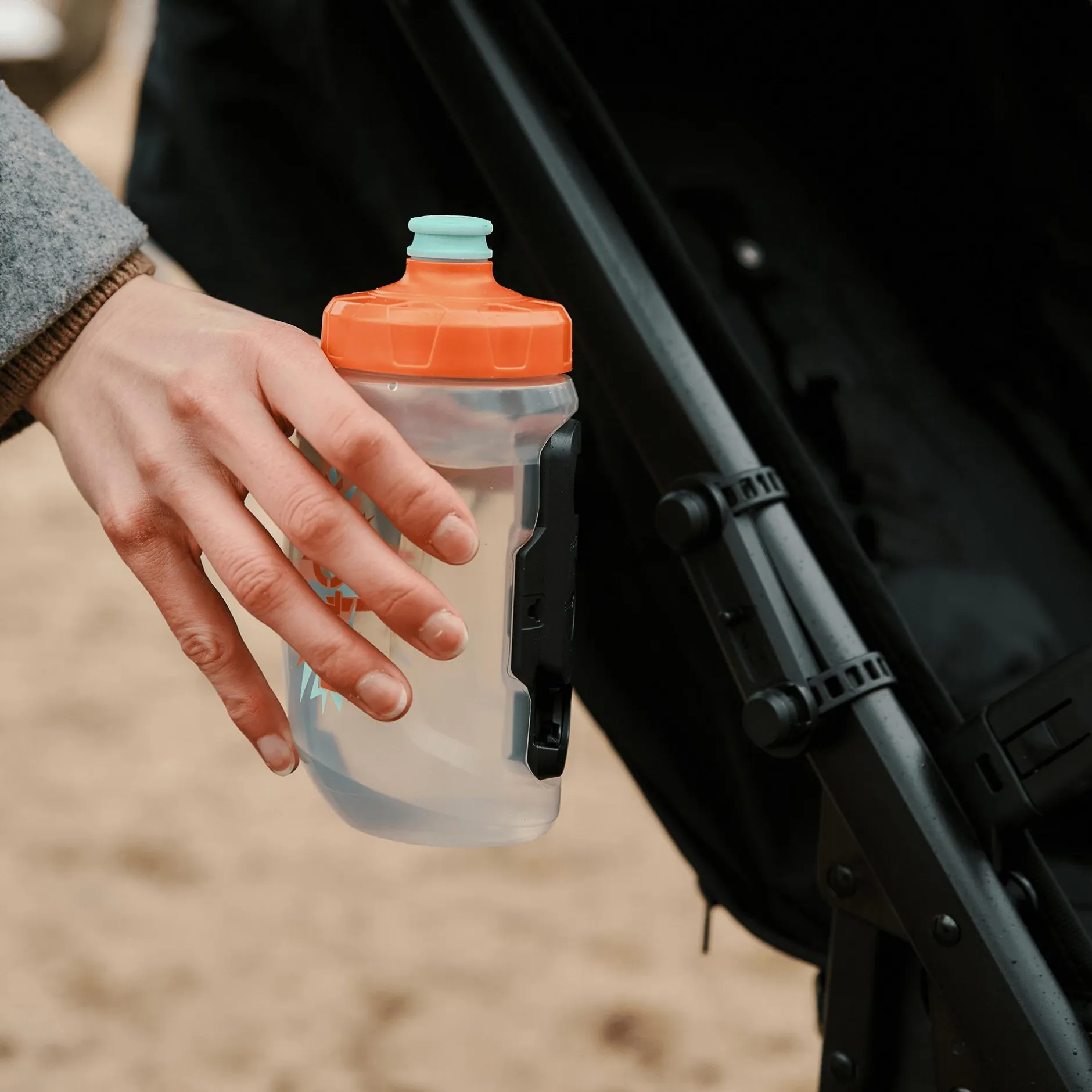 FIDLOCK TWIST Bottle 450 Kids mit Uni Base*Kinder Kinderwagen Zubehör