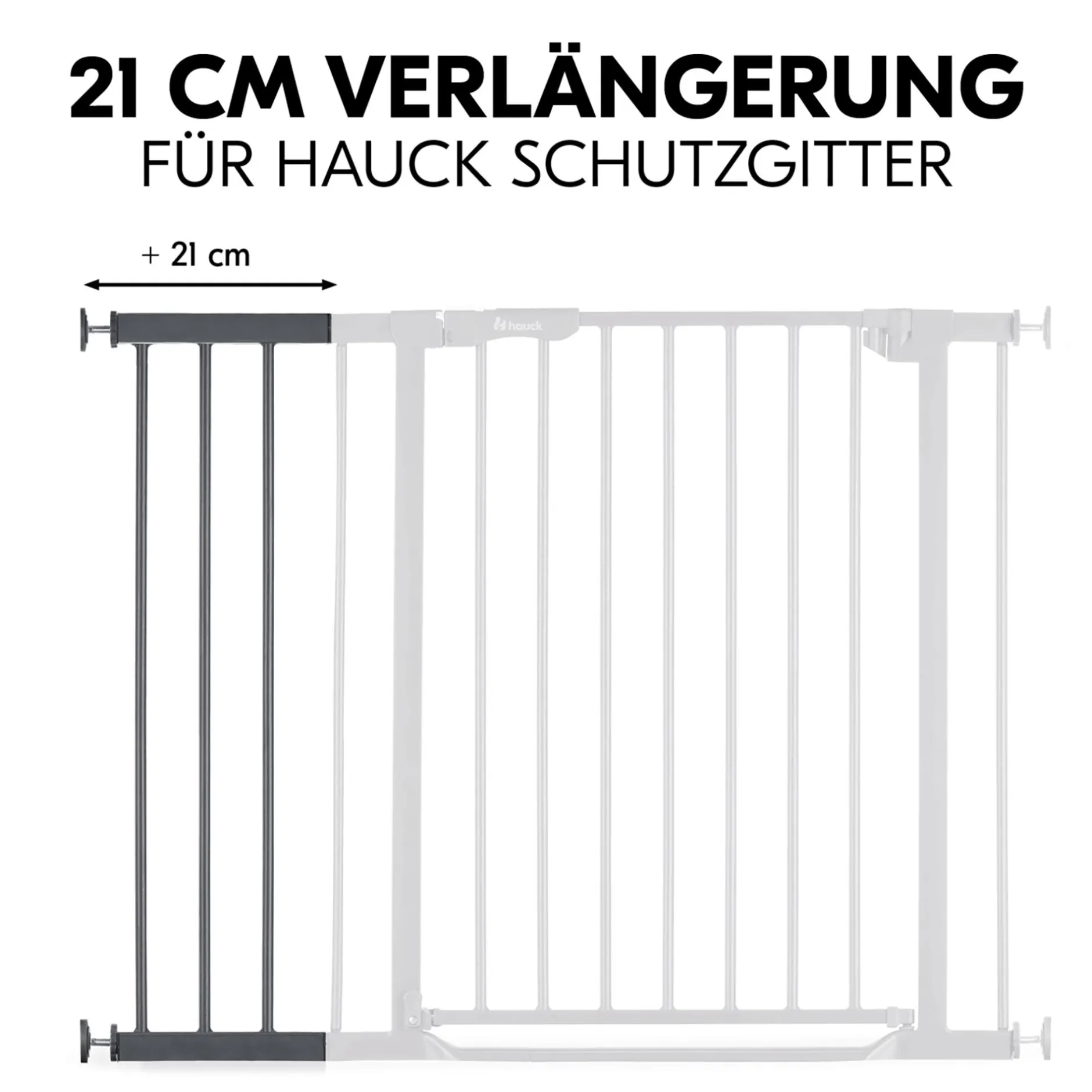 hauck Universal Verlängerung 21 cm für Schutzgitter* Tür- & Treppenschutzgitter
