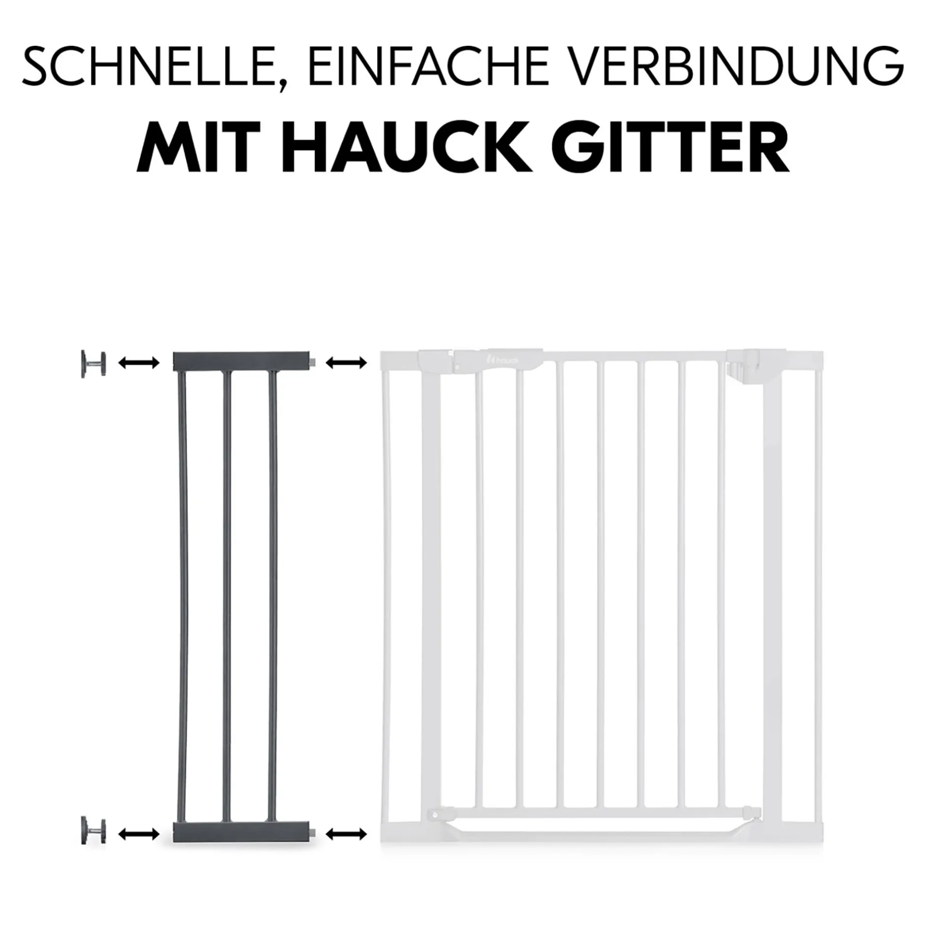 hauck Universal Verlängerung 21 cm für Schutzgitter* Tür- & Treppenschutzgitter
