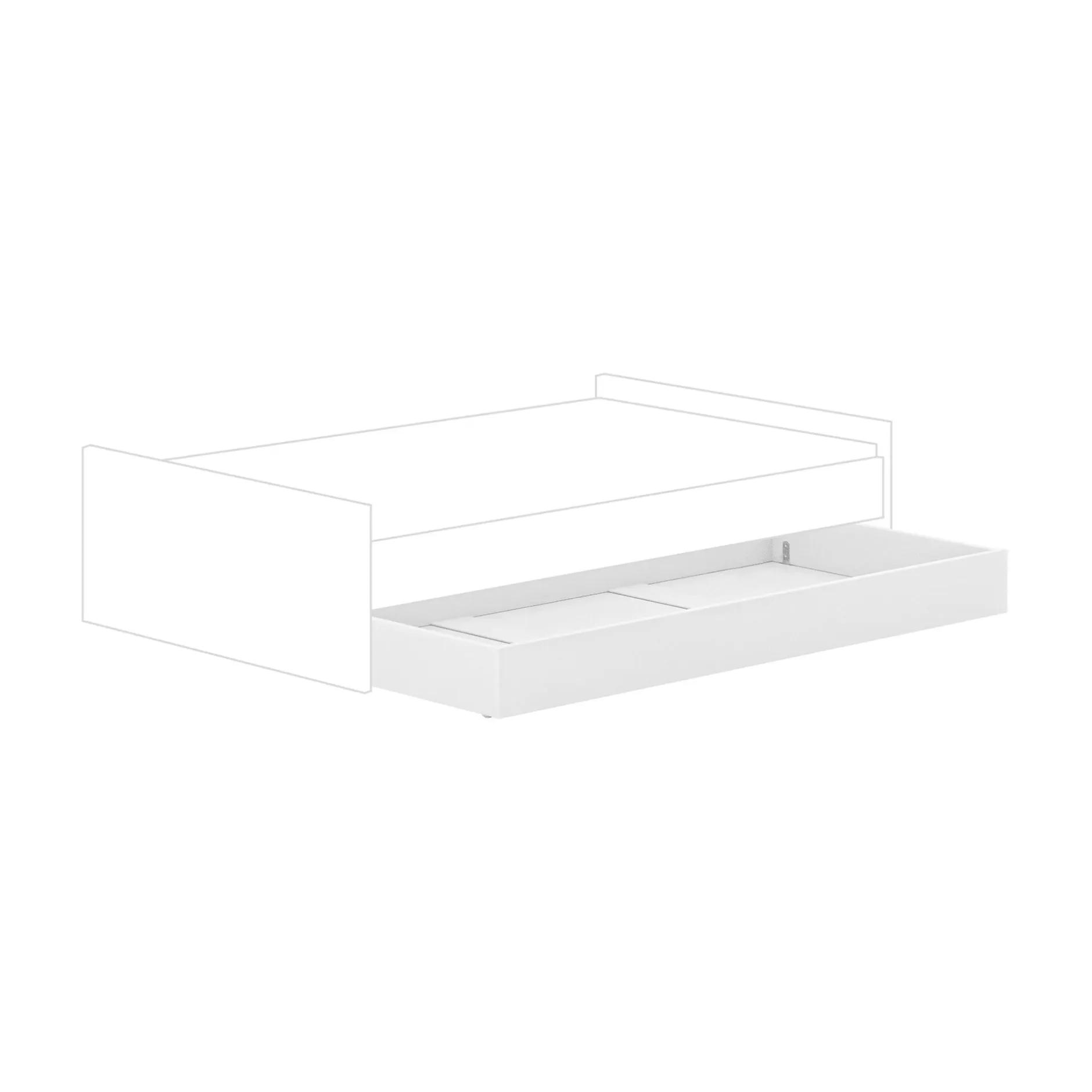 PAIDI Unterschiebebett Little Flo* Babybetten