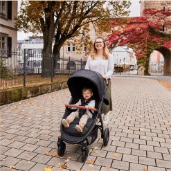 hauck Uptown Black Melange Black*Kinder Buggys