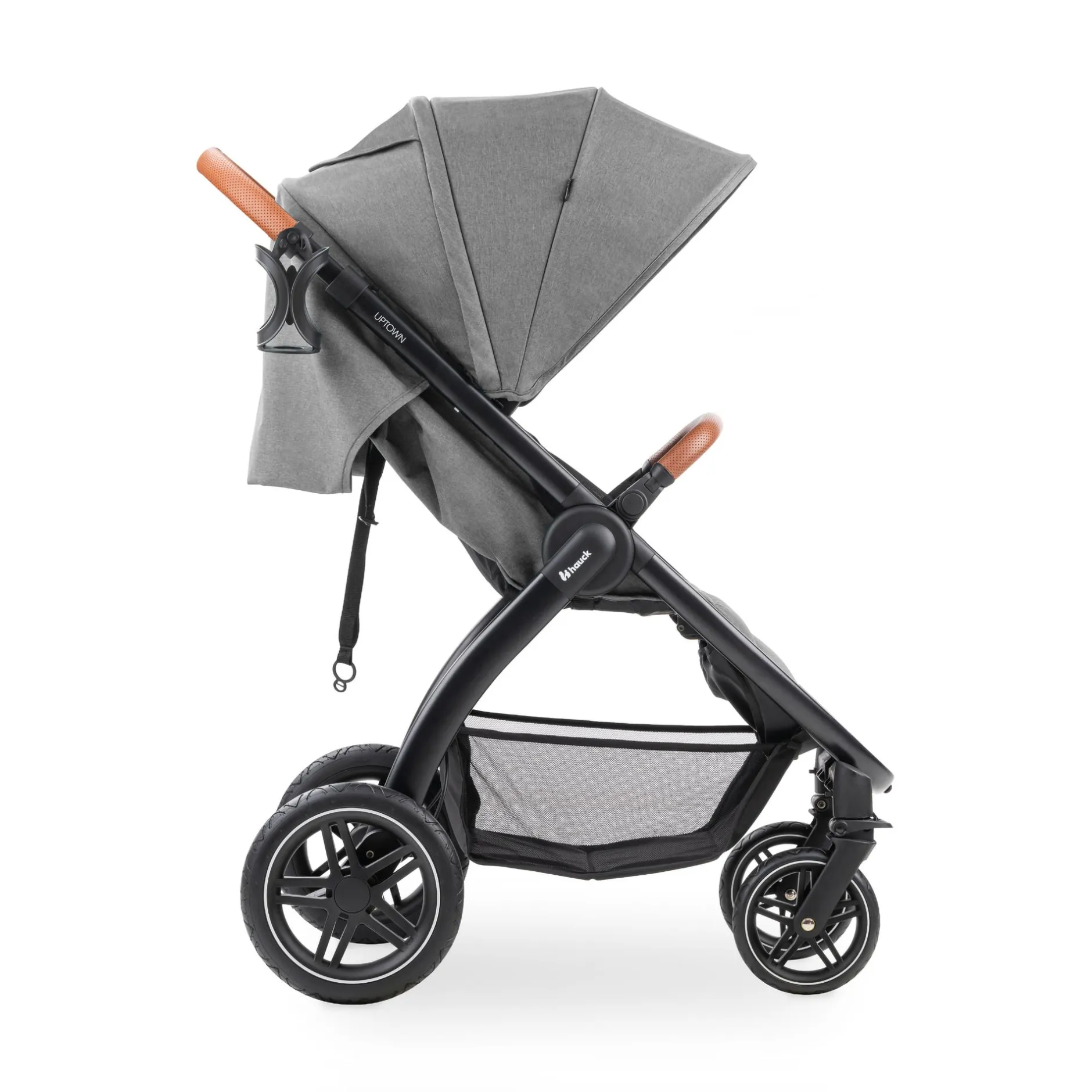 hauck Uptown Black Melange Grey*Kinder Buggys