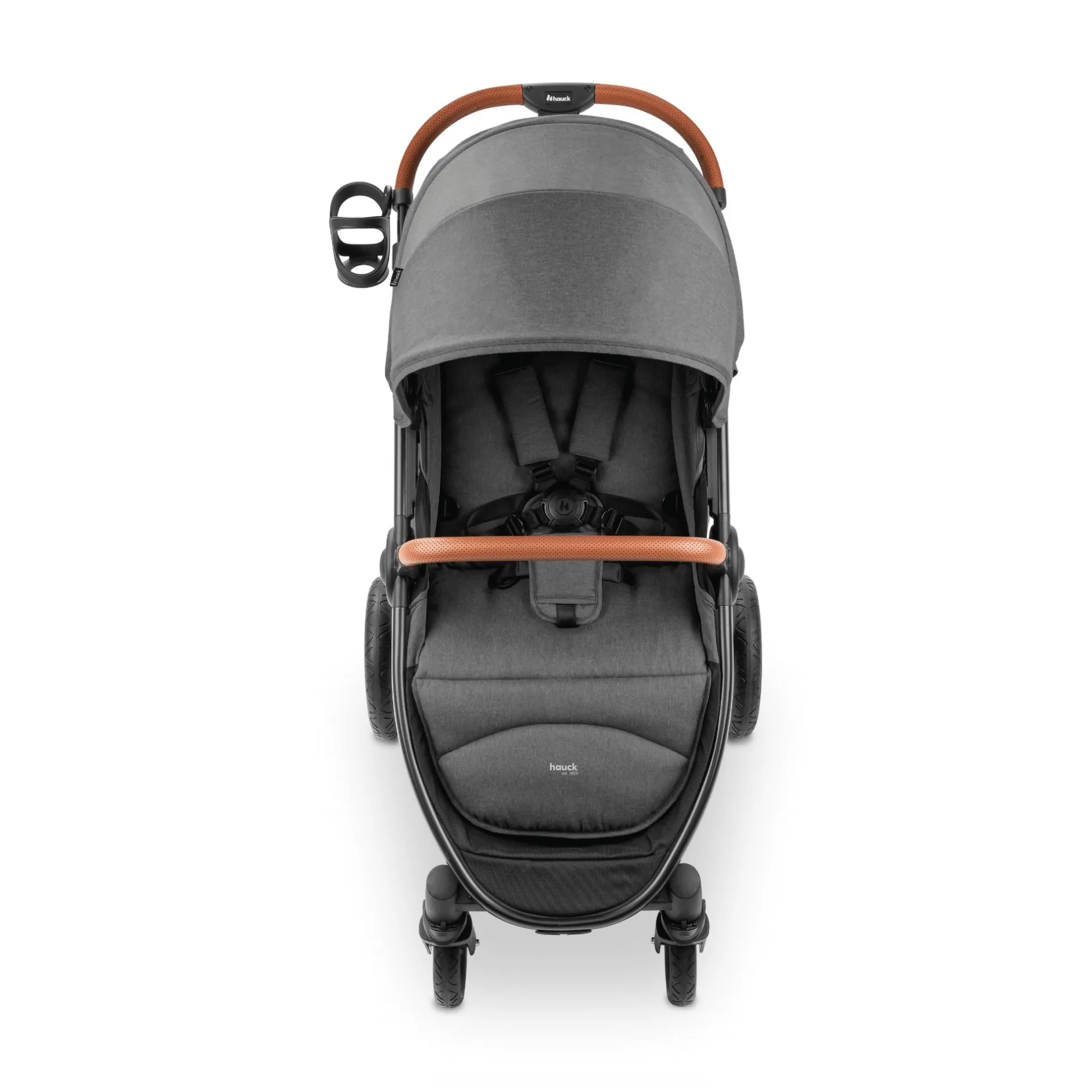 hauck Uptown Black Melange Grey*Kinder Buggys
