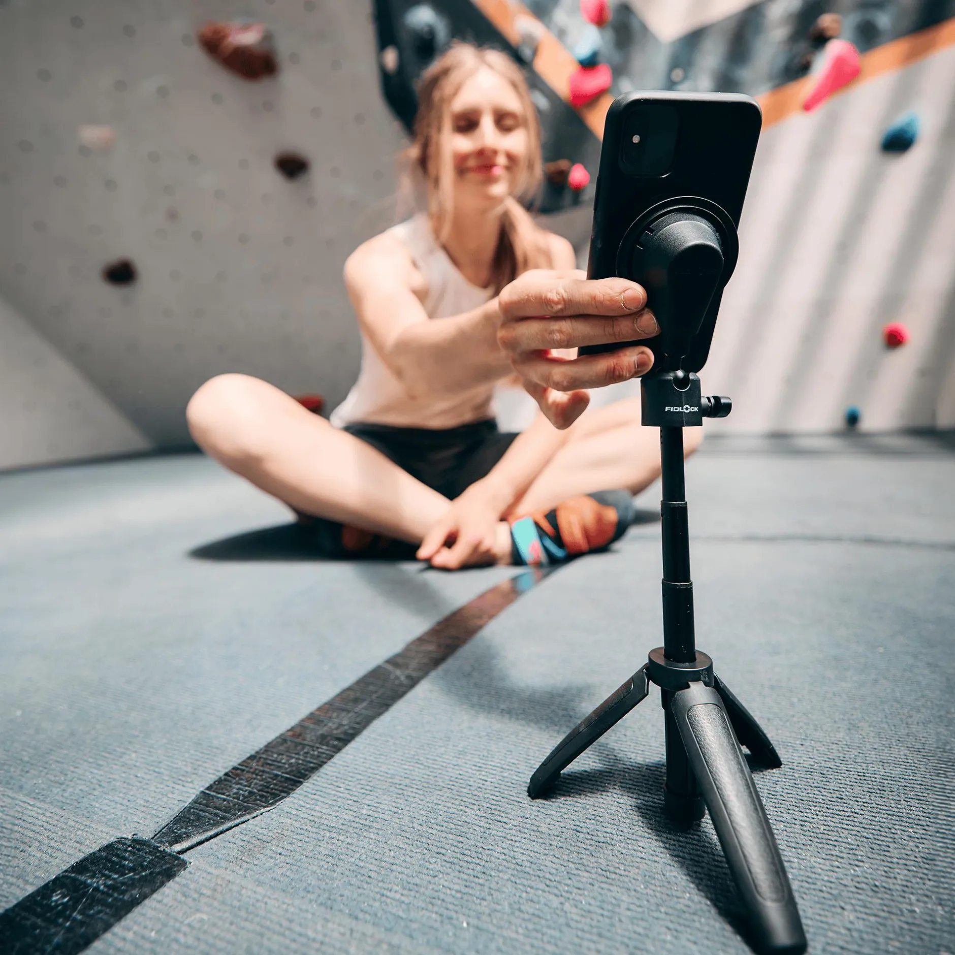 FIDLOCK vakuum-magnetische Smartphone-Halter mit kleinem Stativ*Kinder Kinderwagen Zubehör