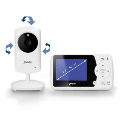 Alecto baby Video-Babyphone BO64 und Zusatzkamera DVM-64C* Babyphone