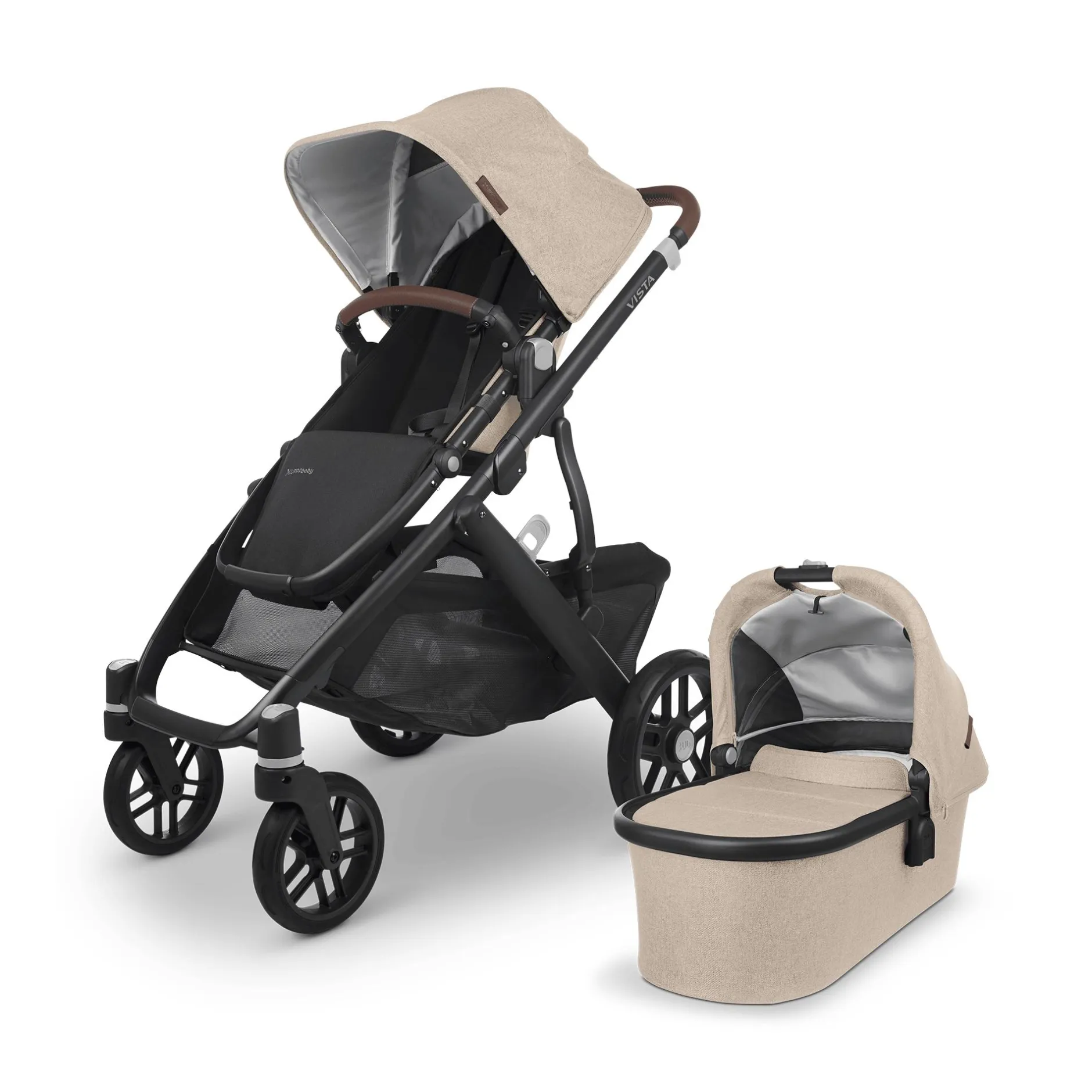 UPPAbaby Vista V2 Liam*Kinder Zwillingswagen & Geschwisterwagen|Kombi-Kinderwagen