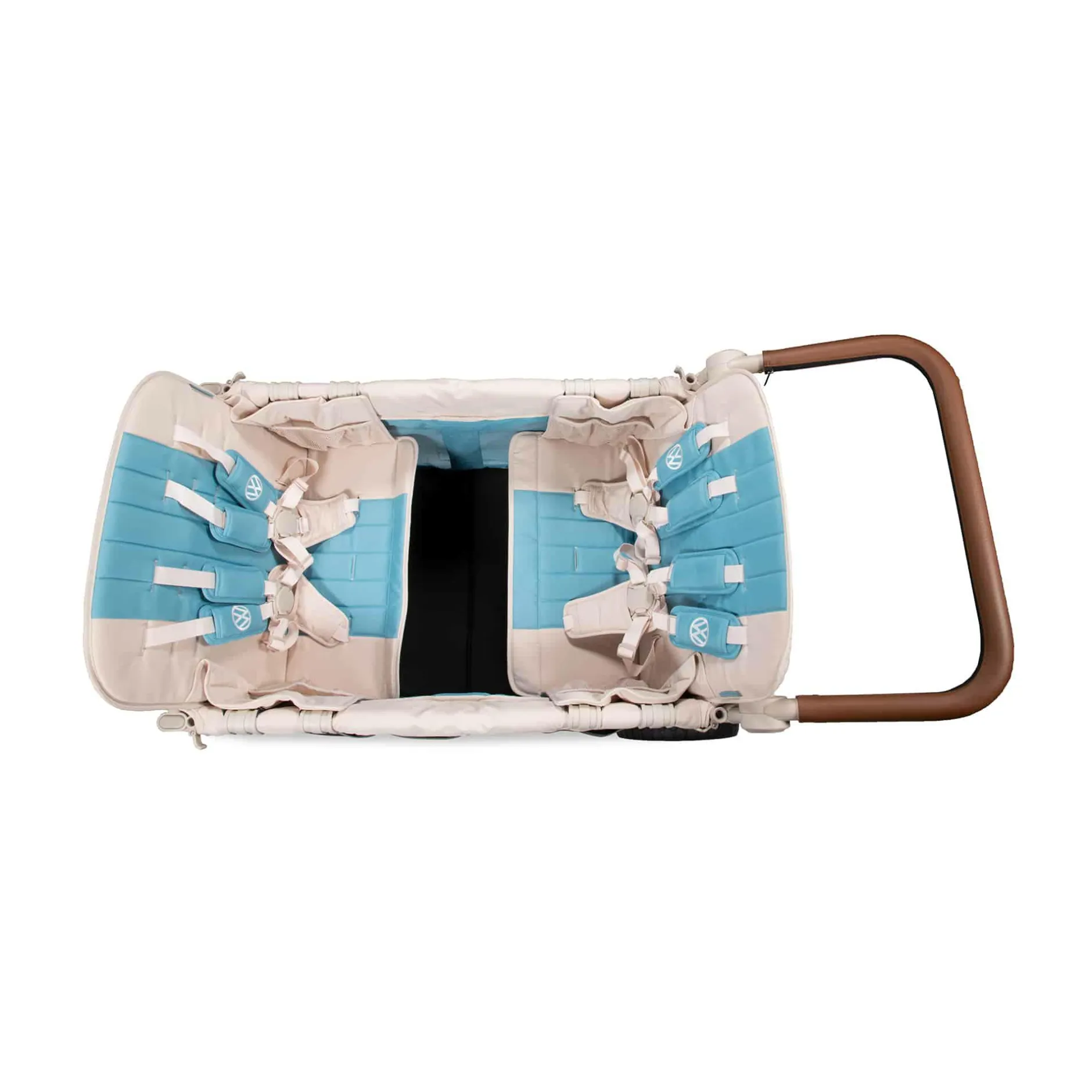 WONDERFOLD VW4 Kindervan Bondi Beach*Kinder Zwillingswagen & Geschwisterwagen