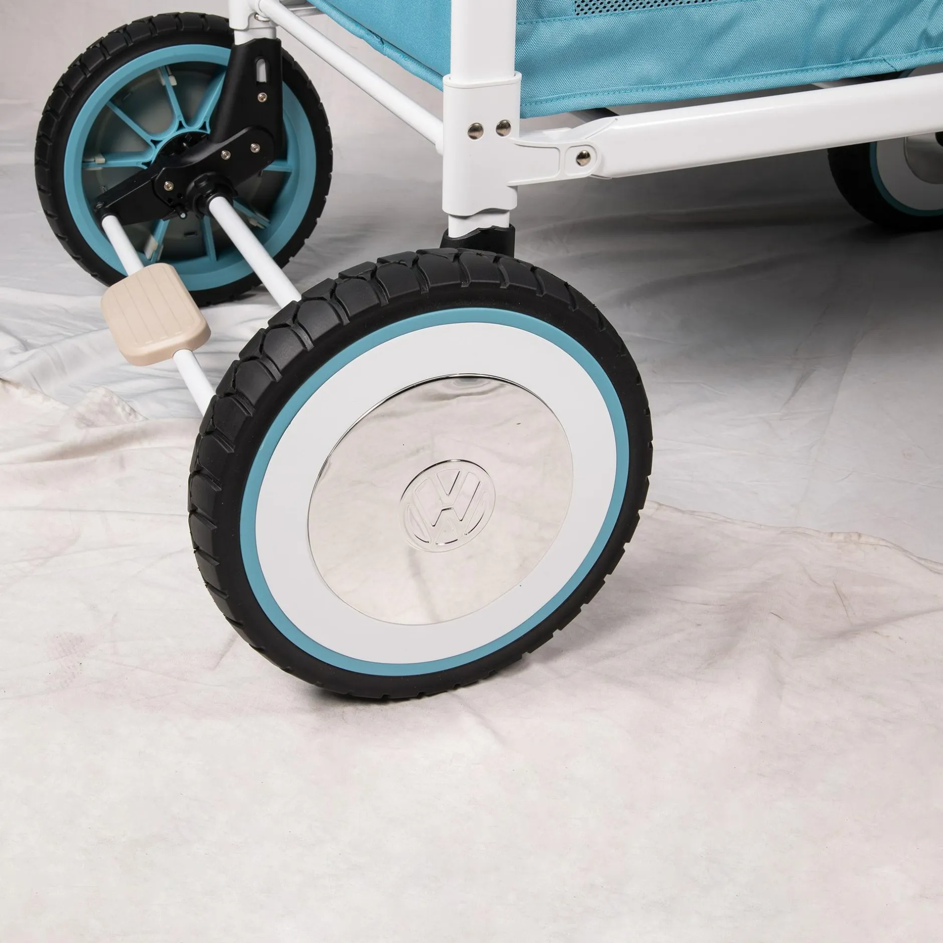 WONDERFOLD VW4 Kindervan Bondi Beach*Kinder Zwillingswagen & Geschwisterwagen